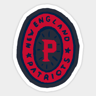 New England Patrioooots 09 Sticker